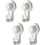 Vacuum Suction Hooks, 4 Pack Powerful Suction Cup Hooks 1