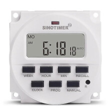 LCD digital timer Sinotimer TM618N, 12V