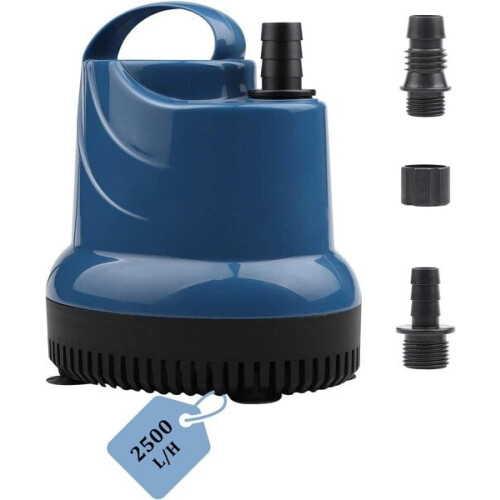 Mini-dompelpomp 2500 l/u 40 W 230 V 2,3 m levertijd