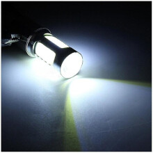 Ampoule LED blanche 12 V BA20D H6 4 COB pour moto, vélo et cyclomoteur