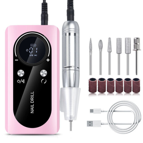 Lima de uñas eléctrica recargable
