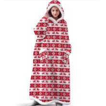 Kersttrui met ruitjespatroon, rood