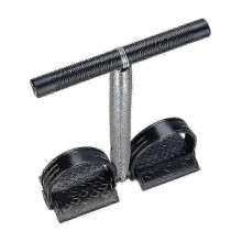 2025 Elastic Sit Up Pull Rope Spring Tension Foot Pedal Abdomen Leg Exerciser - Home Gym Equipment