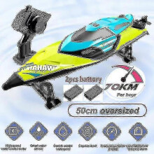 S2 Rc Boat 70 Km/h Professional Remote Control High Speed Racing Speedboat Endurance 20 Minutes Kids Gifts Toys for Boys