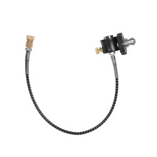 DIN Diving Tank Filling Adapter with Pressure Gauge,Universal DIN Bottle Filling G5/8 Connector with High Pressure Hose