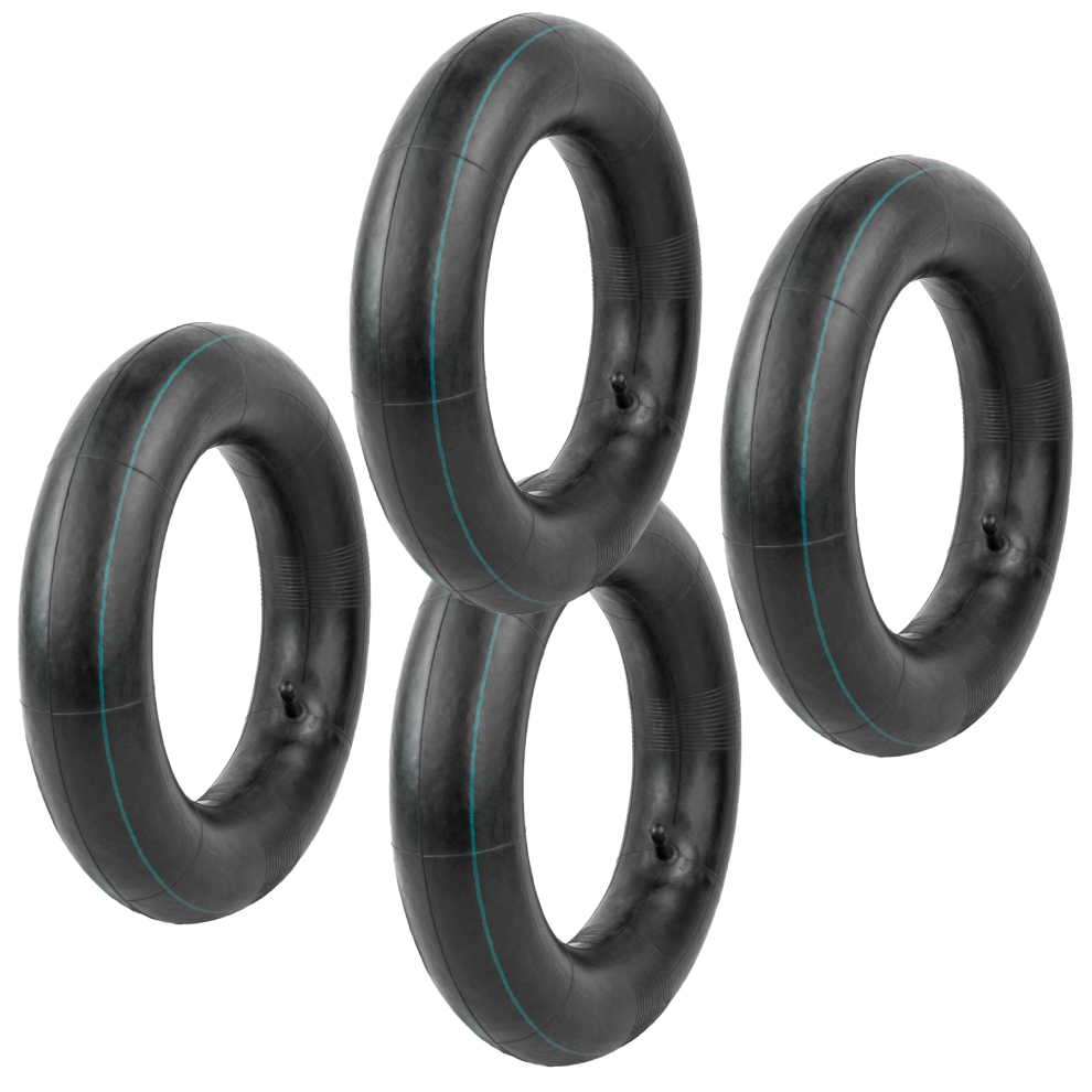 Kct 4Pc 4.80 4.00-8 Wheelbarrow Inner Tube With Straight Valve Stem (Tr13) To Fit 16” Wheel