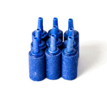 Pisces 9x Aquarium Airstone Cylinder 13x25mm