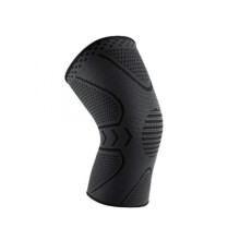 (Black Grey, L) Men's Knee Brace Stable Support Adjustable Healing Knee Pad for Sports Workout