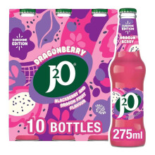 J2O Blackberry & Dragonfruit 275ml Bottle (Pack of 10)