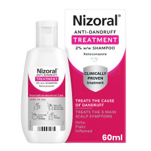 Nizoral Anti-Dandruff Treatment Shampoo, Treats and Prevents Dandruff, Clinically Proven to Control
