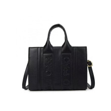 (black) Women's Handbags New Popular Embroidered Letter Tote Bags Crossbody Shoulder Bags Handbags Women