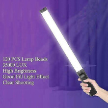 Rechargeable Handheld Video Photography Rgb Stick Light LED Stick with Stand for Live Streaming