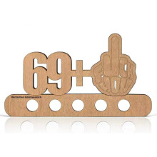 (num:69) Regalo in legno per il 40 compleanno - 39 + 1 - Regalo per il 40 compleanno - Anniversario di compleanno - Regali in leg
