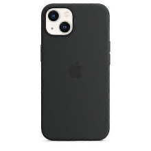 (Midnight) Étui en silicone compatible MagSafe pour iPhone 13 Mini