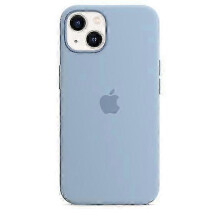 (Blue Fog) Étui de téléphone en silicone compatible avec l'iPhone 13
