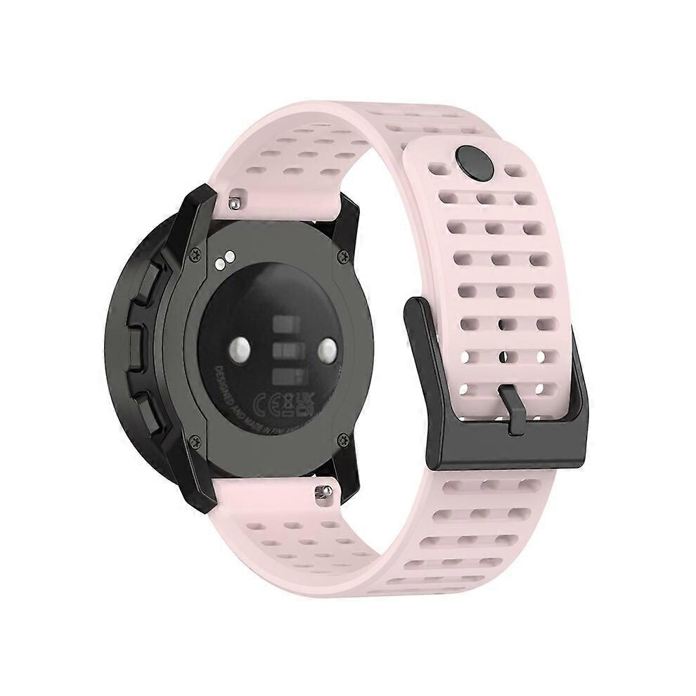 (Lightpink) Sport Strap Compatible For Suunto Vertical / 9 Peak/9 Peak Pro / 5 Peak 22Mm Silicone Watch Bands 9193278301625