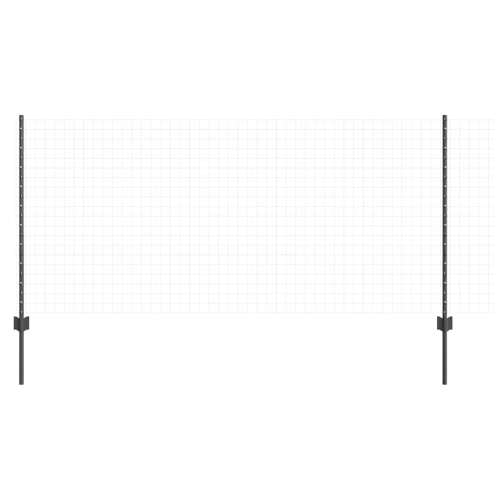 VidaXL vidaXL Eingebetteter Zaunpfosten 5 Stk. Grau 140 cm 2