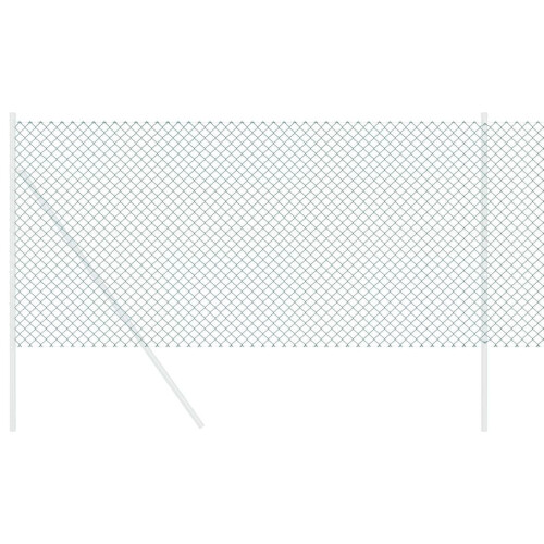 VidaXL vidaXL Chain Link Fence Green 2