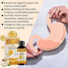 Soothing Massage Oil for Stress Relief, Abdominal Comfort and Skin Moisturizing