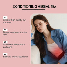 Herbal Tea for Body Care, Refreshing Detox Support, Daily Vitality Boost ,15pcs