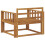 VidaXL vidaXL Outdoor Mittelsofa Natur 5
