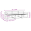VidaXL vidaXL Outdoor Sofa Set 3 pcs Natural Solid Acacia Wood 6