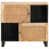 VidaXL vidaXL Sideboard with Storage Brown 80 x 33 x 75 cm Solid Mango Wood 3