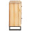VidaXL vidaXL Sideboard with Storage Brown 80 x 33 x 75 cm Solid Mango Wood 4