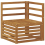 VidaXL vidaXL Outdoor-Sofagarnitur 9 stk. Natur 5