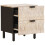 VidaXL vidaXL Bedside Cabinet 2 pcs White 40 x 33 x 46 cm Solid Mango Wood 4