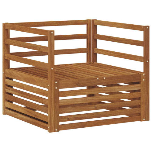 VidaXL vidaXL 2 Piece Outdoor Sofa Natural 1