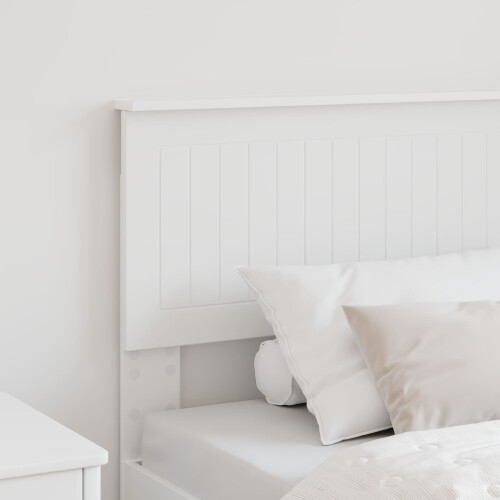 VidaXL vidaXL Headboard White Engineered wood 2