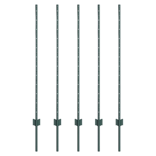 VidaXL vidaXL Eingebetteter Zaunpfosten 5 Stk. Grün 160 cm 1