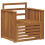 VidaXL vidaXL Outdoor Sofa Solid Acacia Wood Natural 2