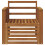 VidaXL vidaXL Outdoor Sofa Solid Acacia Wood Natural 3