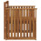 VidaXL vidaXL Outdoor Sofa Solid Acacia Wood Natural 4