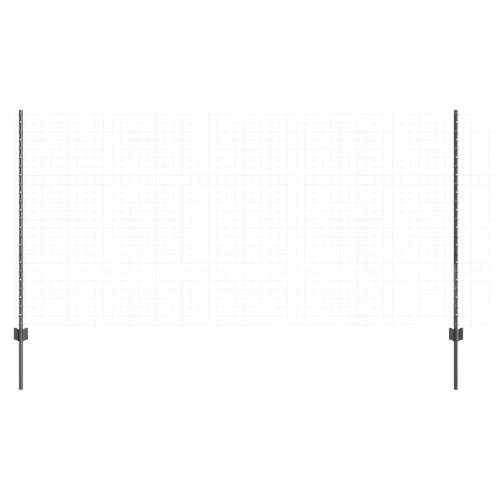 VidaXL vidaXL Eingebetteter Zaunpfosten 11 Stk. Grau 160 cm 2