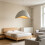 2X Creative Personalized Chandelier 60CM Indoor Ceiling Light E27 Retro Pendant Light Modern White Pendant Lights 3