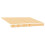 VidaXL vidaXL Yellow and White 3.5 x 2.5 m Polyester with PU coating 5