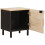 VidaXL vidaXL Bedside Cabinet 2 pcs White 40 x 33 x 46 cm Solid Mango Wood 4