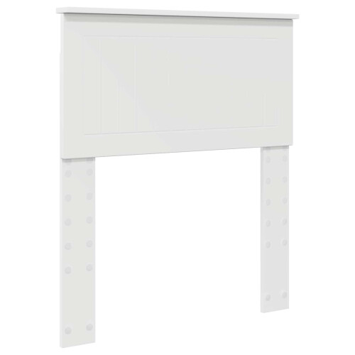VidaXL vidaXL Headboard White Engineered wood 1