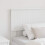 VidaXL vidaXL Headboard White Engineered wood 3