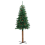 VidaXL vidaXL Slim Christmas Tree Green 180 cm PVC and Solid Pine wood 5