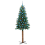 VidaXL vidaXL Slim Christmas Tree Green 210 cm PVC and Solid Pine wood 4