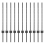 VidaXL vidaXL Eingebetteter Zaunpfosten 11 Stk. Grau 120 cm 2