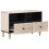 VidaXL vidaXL TV Cabinet White 70 x 33.5 x 46 cm Solid Mango Wood 2