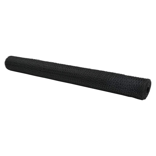 VidaXL vidaXL Schweißgitterzaun 1 x 100 m PVC Grau 1