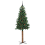 VidaXL vidaXL Slim Christmas Tree Green 210 cm PVC and Solid Pine wood 3