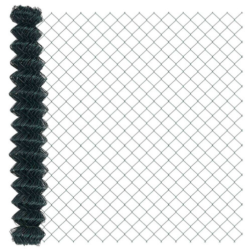 VidaXL vidaXL Chain Link Fence Green 1