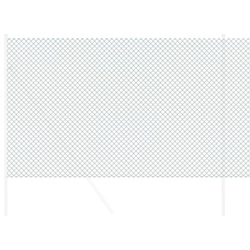 VidaXL vidaXL Chain Link Fence Green 2
